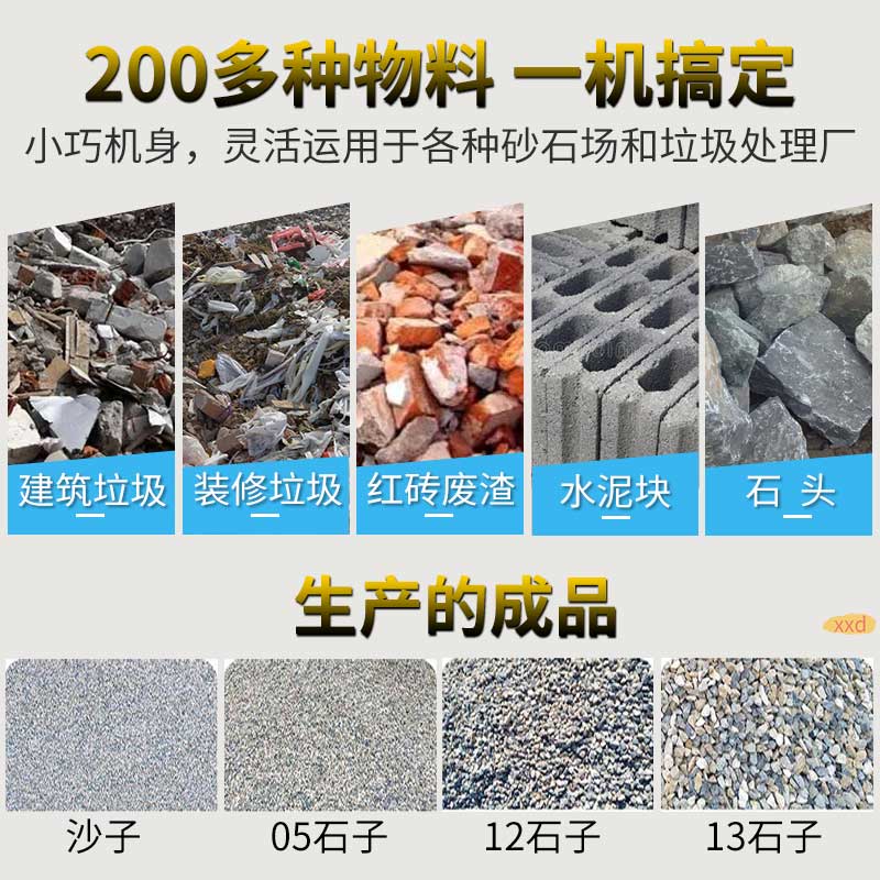 废料破碎再生
