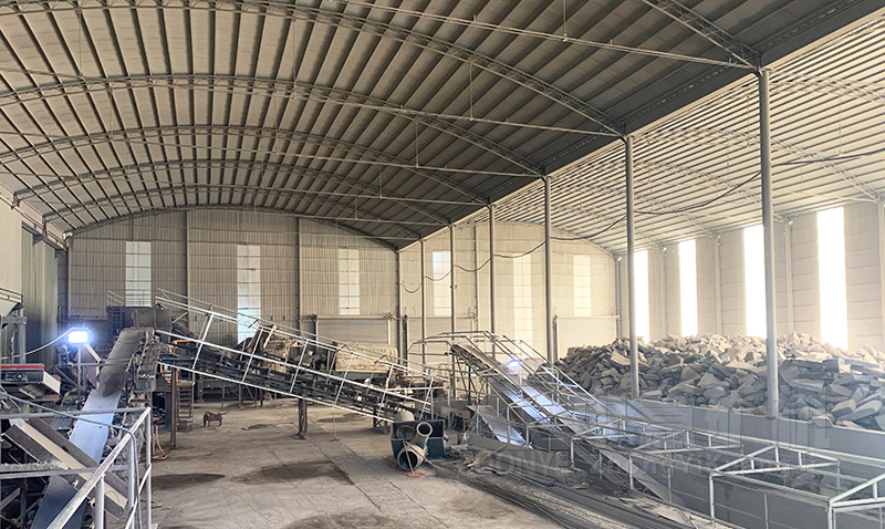 郑州年处置50万吨建筑垃圾综合利用项目